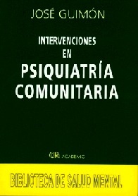 Intervenciones en Psiquiatria Comunitaria. T/3
