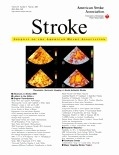 Stroke; a Journal of Cerebral Circulation 