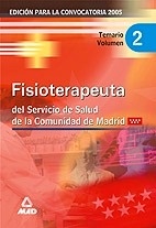 Fisioterapeuta del Servicio de Salud de la Comunidad de Madrid. Vol.2