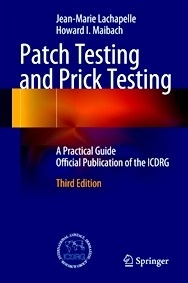 Patch Testing and Prick Testing "A Practical Guide Official Publication of the ICDRG"