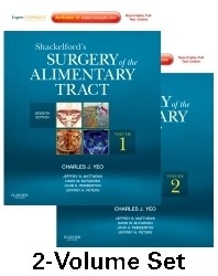 Shackelford's Surgery of the Alimentary Tract - 2 Vol. Set