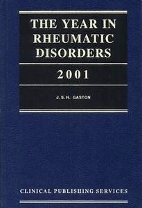 The Year in Rheumatic Disorders 2001