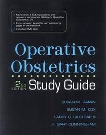Operative Obstetrics. Study Guide