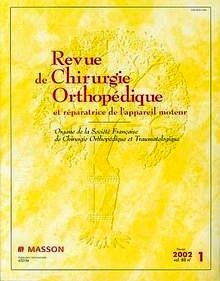 Revue de Chirurgie Orthopedique 2002 
