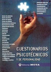 Cuestionarios Psicotecnicos y de Personalidad