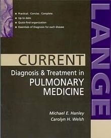 Current Diagnosis & Treatment in Pulmonary Medicine "lange"