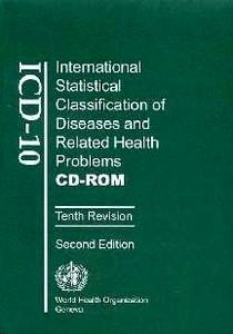 ICD-10 International Statistical Classification of Diseases CD-ROM + Book "and Health Related Problems"