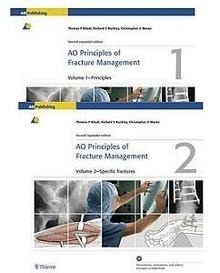 AO Principles of Fracture Management 2 Vol + DVD 2nd Expanded edition "DVD-ROM containing AO Teaching Videos, Animations, and over 1000"