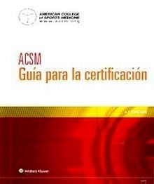 ACSM Guía para la Certificación