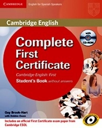 Complete First Certificate For Spanish Speakers Workbook With Answers With Audio CD