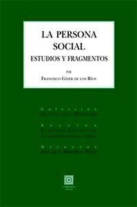 La Persona Social: Estudios y Fragmentos