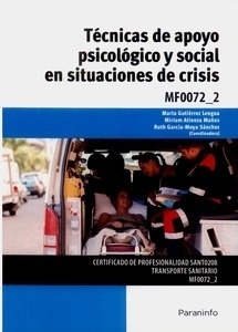 Técnicas de Apoyo Psicológico y Social en SItuaciones de Crisis
