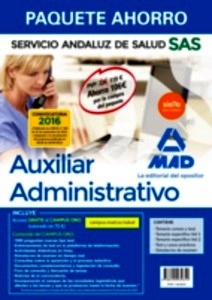 Paquete Ahorro Auxiliar Administrativo del SAS