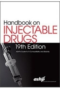 Handbook On Injectable Drugs