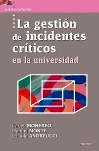 La Gestión de Incidentes Críticos en la Universidad