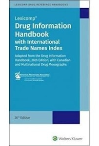 Drug Information Handbook  With International Trade Names Index