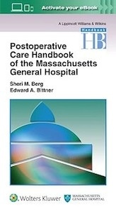 Postoperative Care Handbook of the Massachusetts General Hospital "MGH"