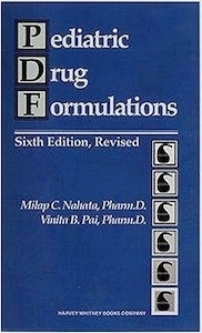 Pediatric Drug Formulations