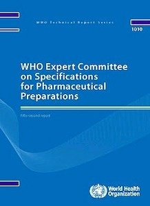 WHO Expert Committee on Specifications for Pharmaceutical Preparations