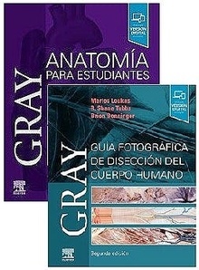 Lote Gray Anatomía para Estudiantes + Gray Guía Fotográfica de Disección del Cuerpo Humano