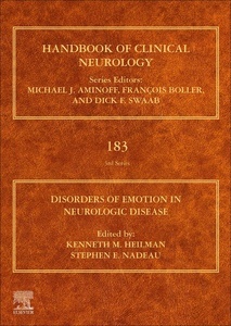 Handbook Of Clinical Neurology. Disorders Of Emotion In Neurologic Disease Vol.183