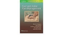 Foot And Ankle Pain Management