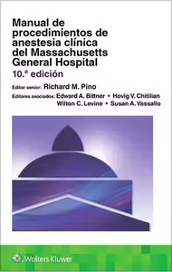 Manual de Procedimientos de Anestesia Clínica del Massachusetts General Hospital