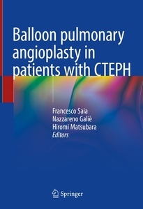 Balloon pulmonary angioplasty in patients with CTEPH