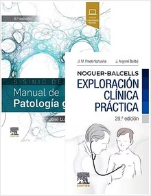 Lote NOGUER-BALCELLS Exploración Clínica Práctica + SISINIO DE CASTRO Manual de Patología General