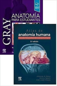 Lote GRAY Anatomía para Estudiantes + ROHEN Atlas de Anatomía Humana