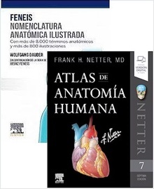 Lote FENEIS Nomenclatura Anatómica Ilustrada + NETTER Atlas de Anatomía Humana