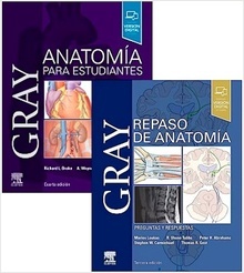 Lote Gray Anatomía para Estudiantes + Gray Repaso de Anatomía