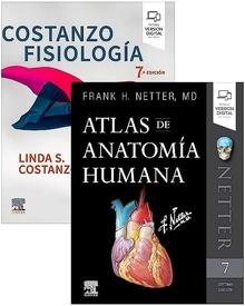 Lote COSTANZO Fisiología + NETTER Atlas de Anatomía Humana