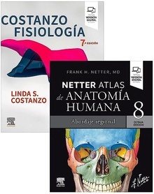 Lote COSTANZO Fisiología + NETTER Atlas de Anatomía Humana