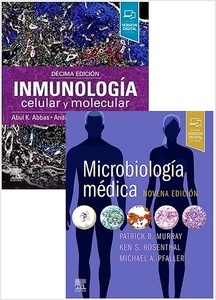 Lote ABBAS Inmunología Celular y Molecular + MURRAY Microbiología Médica