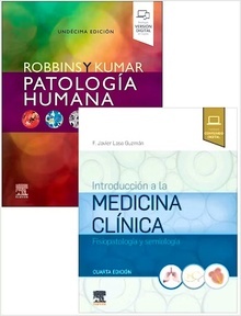 Lote ROBBINS Patología Humana + LASO Introducción a la Medicina Clínica. Fisiopatología y Semiología
