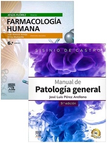 Lote Flórez Farmacología Humana + Sisinio de Castro Manual de Patología General
