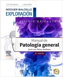 Lote Sisinio de Castro Manual de Patología General + Noguer-Balcells Exploración clínica práctica